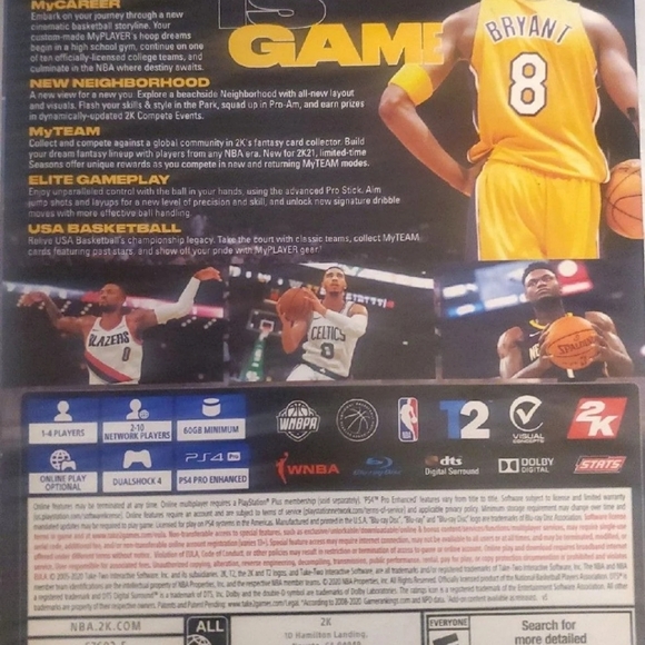 PS4 Mamba Forever Edition 2K21 - Picture 2 of 2